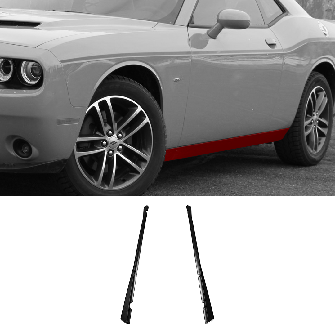 2015-2023 Dodge Challenger / GT Style Side Skirts